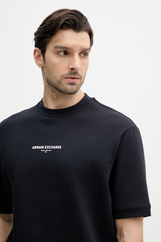 Armani Exchange tricou bleumarin XM000290.AF10818