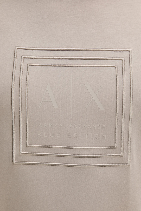 Armani Exchange pamut póló bézs XM000358.AF10364