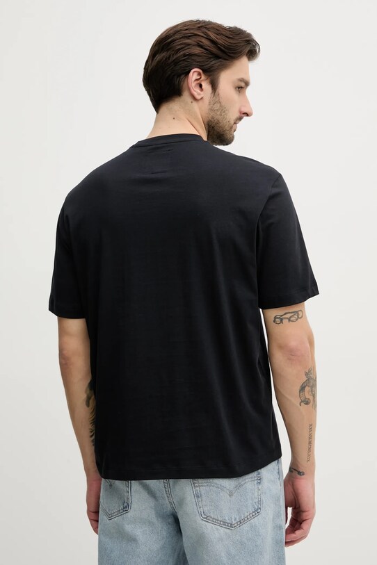 Oblečení Bavlněné tričko Armani Exchange XM000366.AF12308.NOS námořnická modř