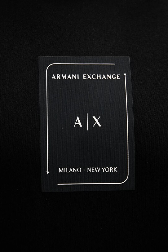 Armani Exchange t-shirt bawełniany XM000570.AF10356 czarny