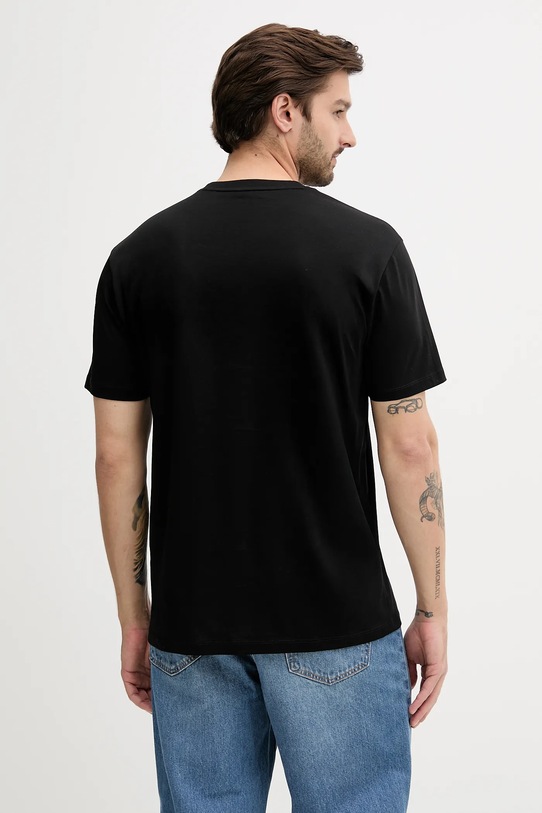 Îmbrăcăminte Armani Exchange tricou din bumbac XM000533.AF10364 negru