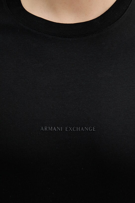 Armani Exchange tricou din bumbac XM000533.AF10364 negru