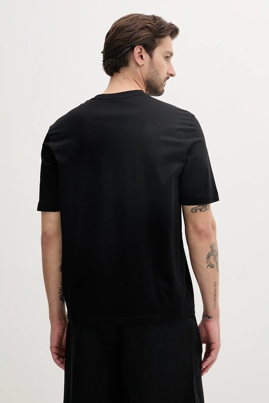 Одежда Хлопковая футболка Armani Exchange XM000575.AF10364 чёрный