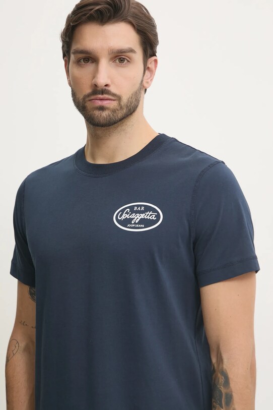Joop! tricou din bumbac bleumarin 30045502