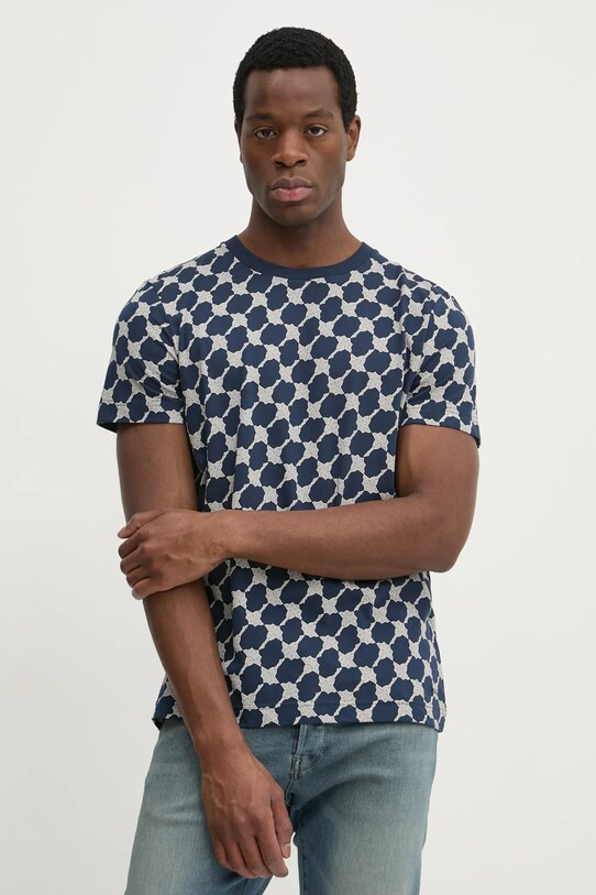 Joop! tricou din bumbac cu modele bleumarin 30044675