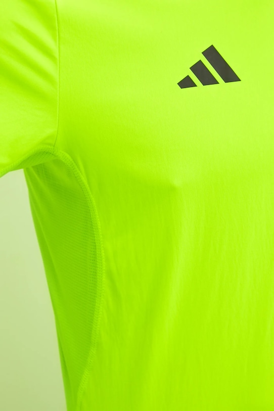 Μπλουζάκι για τρέξιμο adidas Performance Adizero IX2841 πράσινο