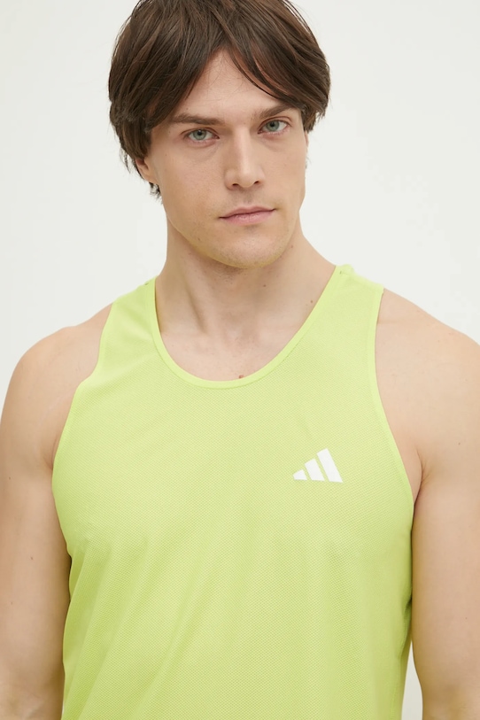 Бігова футболка adidas Performance Own The Run зелений IV5437