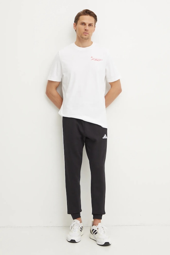 adidas Performance t-shirt F50 JD8219 beżowy SS25