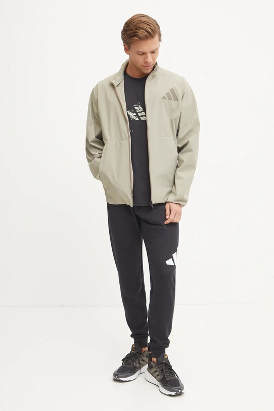 adidas Performance edzős póló Box Logo JD8231 fekete SS25