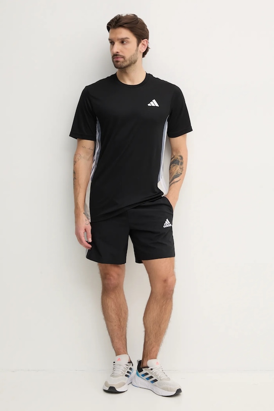 adidas Performance t-shirt treningowy Essential JI8397 czarny SS25