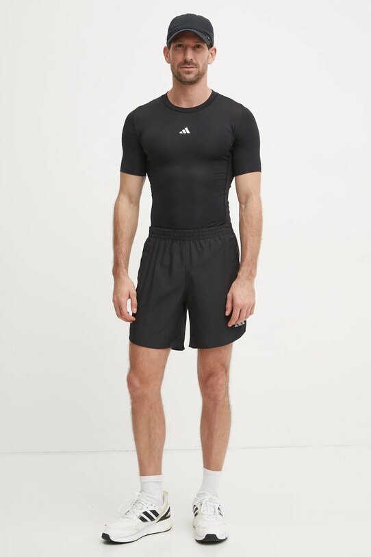 Тренувальна футболка adidas Performance Techfit JE6698 чорний SS25