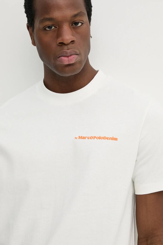 Marc O'Polo tricou din bumbac bej 5000006002