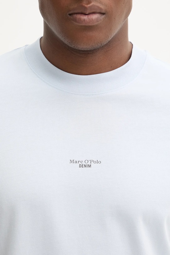 Marc O'Polo t-shirt bawełniany niebieski 5000005974