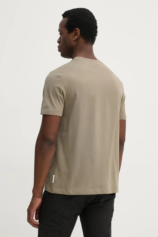 Îmbrăcăminte Marc O'Polo tricou din bumbac 5000005974 bej
