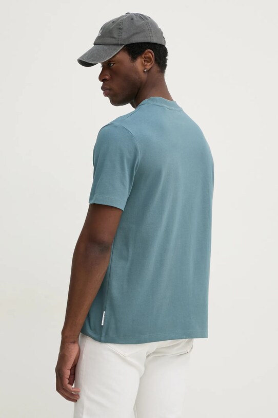 Îmbrăcăminte Marc O'Polo tricou din bumbac 5000005973 albastru