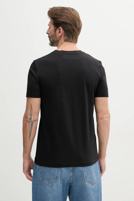 Bavlněné tričko Marc O'Polo 2-pack černá 5000006181