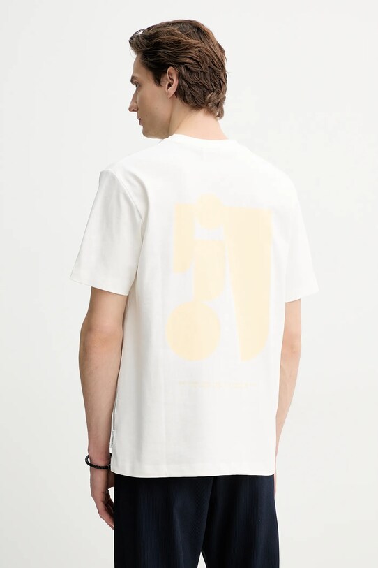 Odzież Marc O'Polo t-shirt bawełniany 5000006034 biały