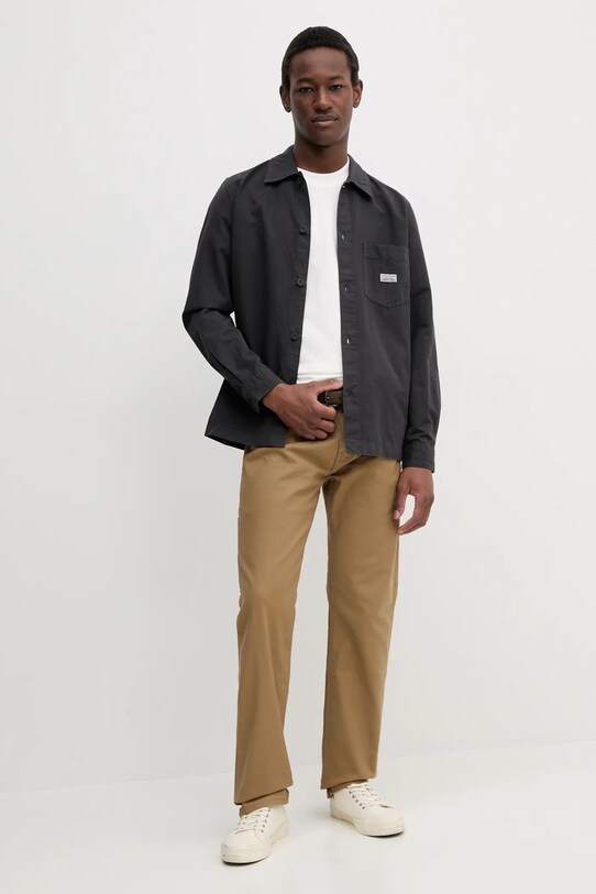 Хлопковая футболка Marc O'Polo 5000006033 белый SS25