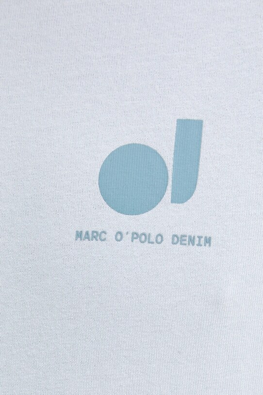 Marc O'Polo t-shirt bawełniany 5000006033 niebieski