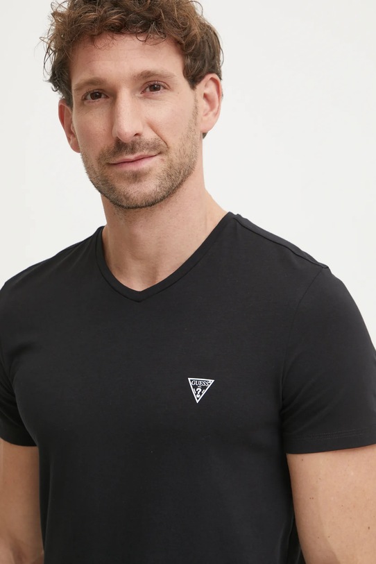 Тениска Guess CALEB U97M01.KCD31 черен SS25
