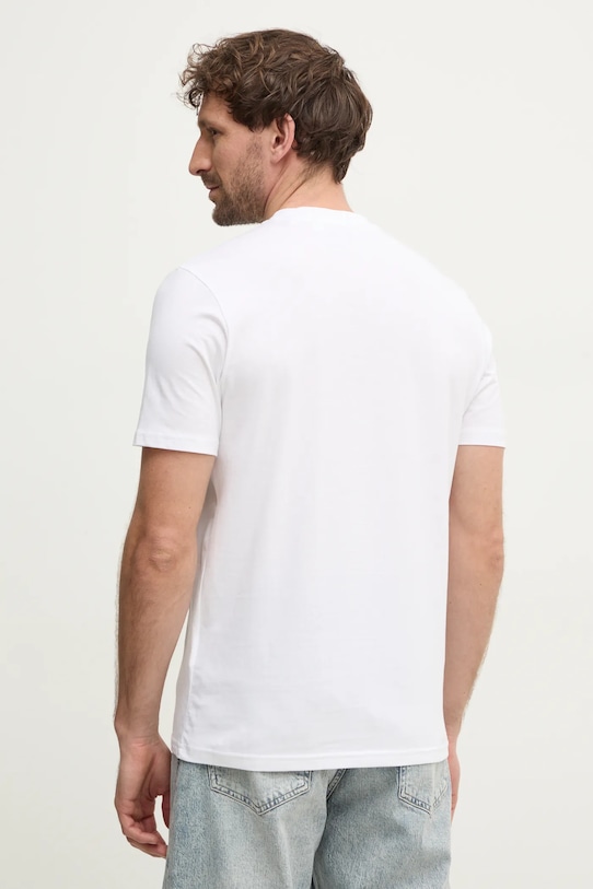 Îmbrăcăminte Guess tricou din bumbac U4BM03.KCAM1 alb