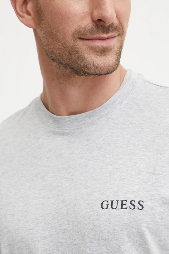 Бавовняна футболка Guess U4BM03.KCAM1 сірий