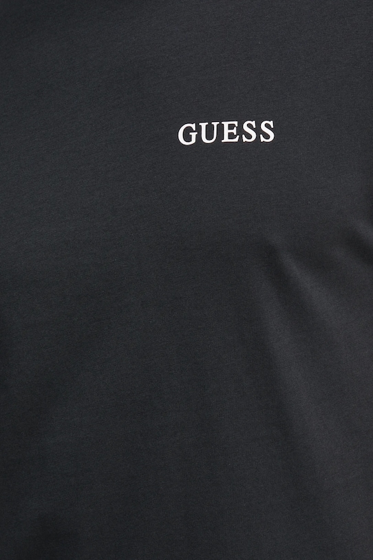 Guess tricou din bumbac U4BM03.KCAM1 negru