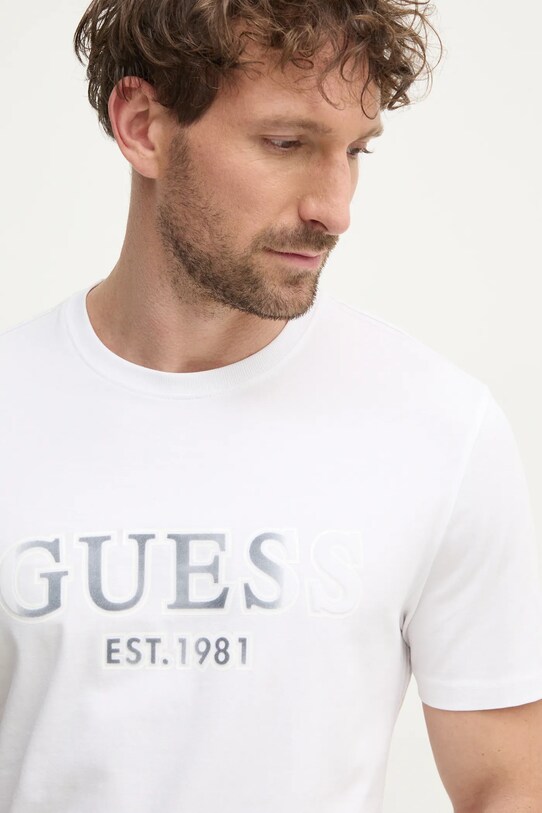 Guess tricou M5RI12.J1314 alb SS25