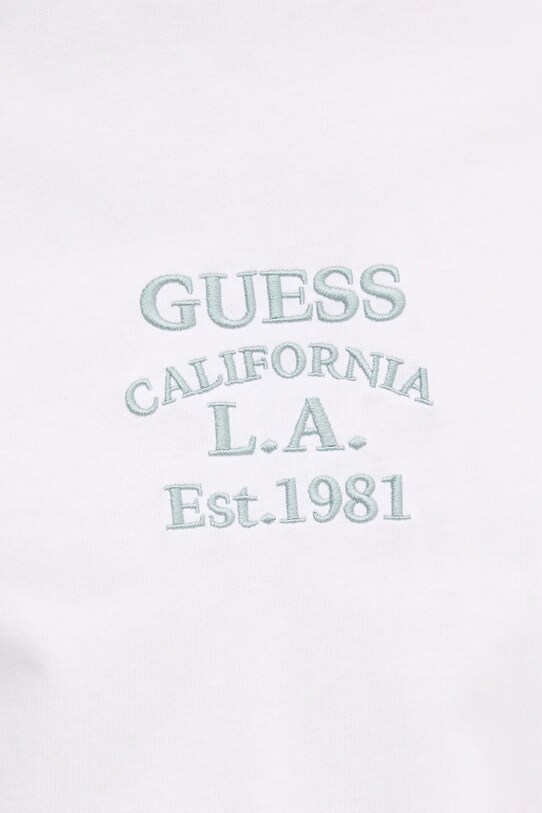 Guess t-shirt bawełniany M5RI35.K8FQ4 biały