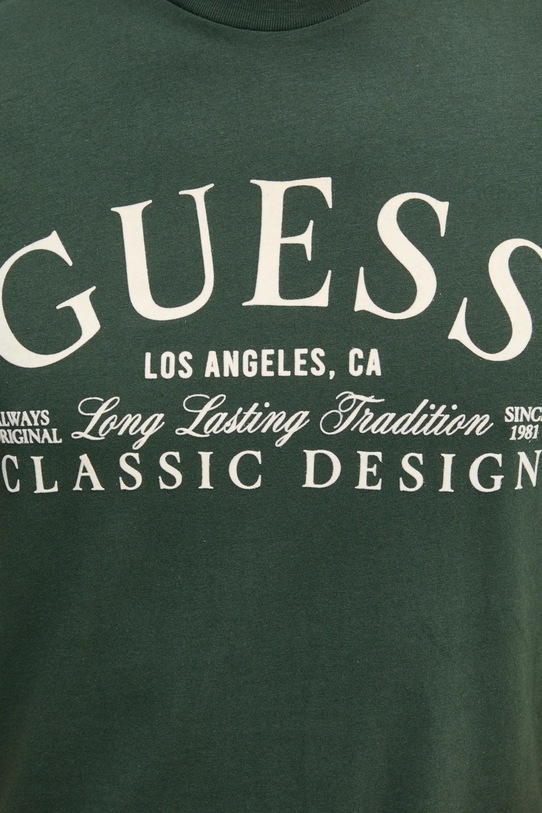 Guess tricou din bumbac M5RI43.K9RM1 verde