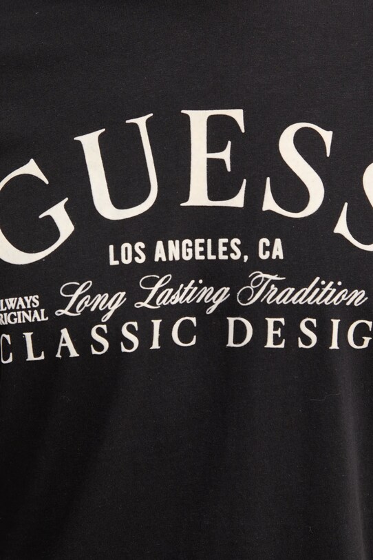 Бавовняна футболка Guess M5RI43.K9RM1 чорний