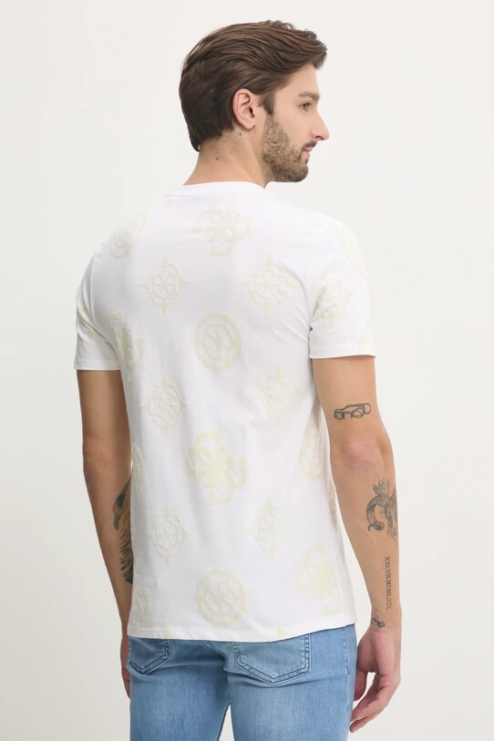 Îmbrăcăminte Guess tricou din bumbac M5RI46.KBW41 alb