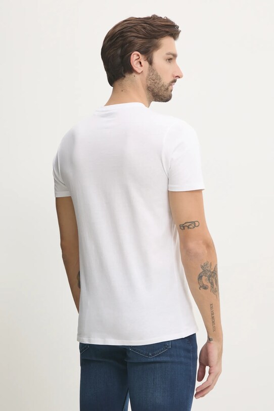 Одежда Хлопковая футболка Guess M5RI50.K9RM1 белый