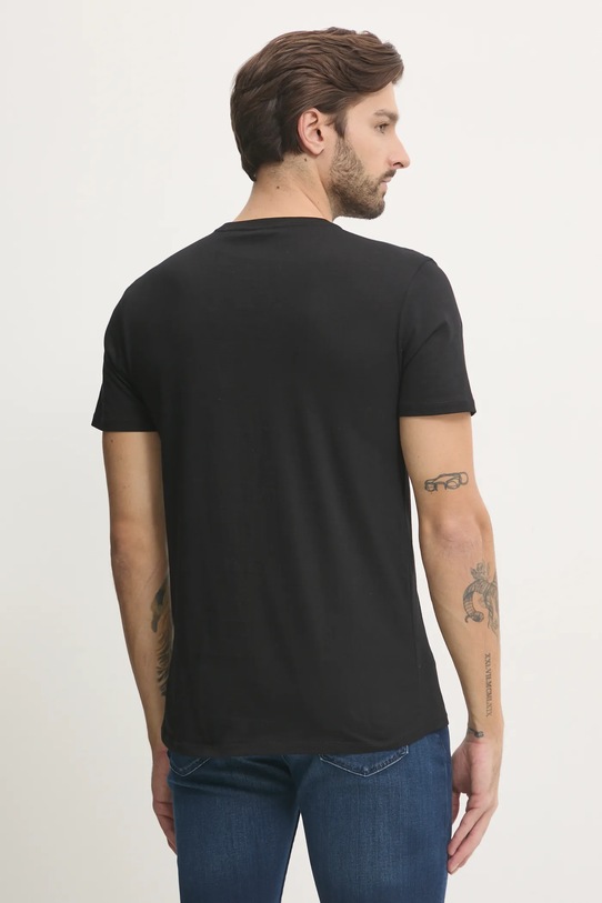 Oblečení Bavlněné tričko Guess M5RI50.K9RM1 černá
