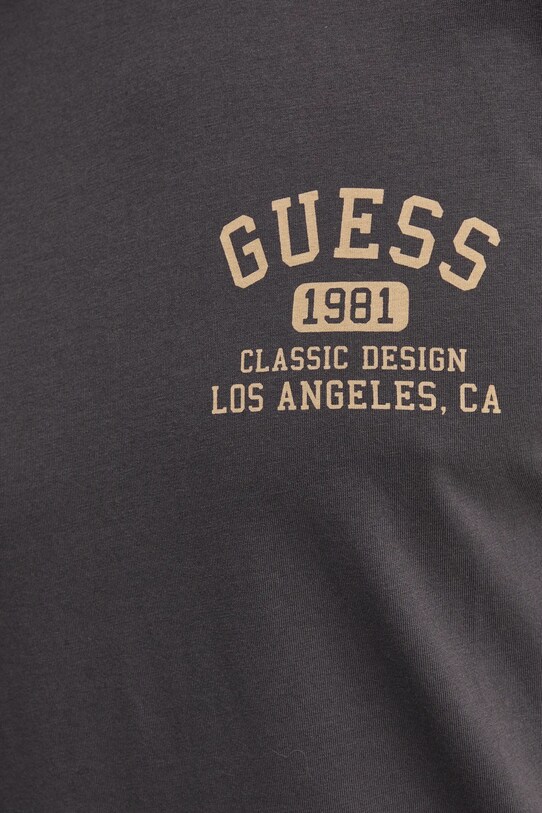 Guess t-shirt bawełniany M5RI86.K9RM1 czarny