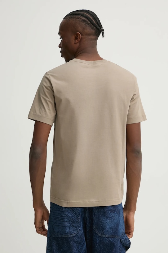 Bavlněné tričko Marc O'Polo béžová 520201251052