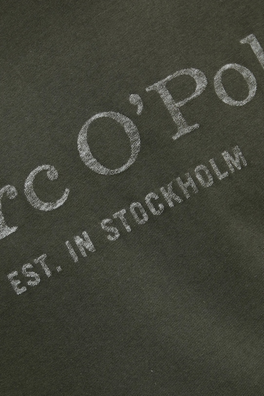 Памучна тениска Marc O'Polo 520201251052 зелен