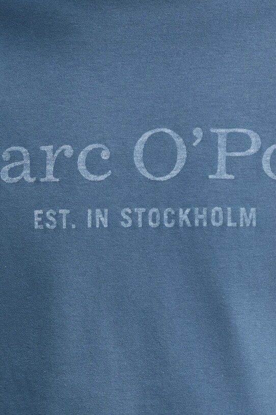 Хлопковая футболка Marc O'Polo 520201251052 голубой