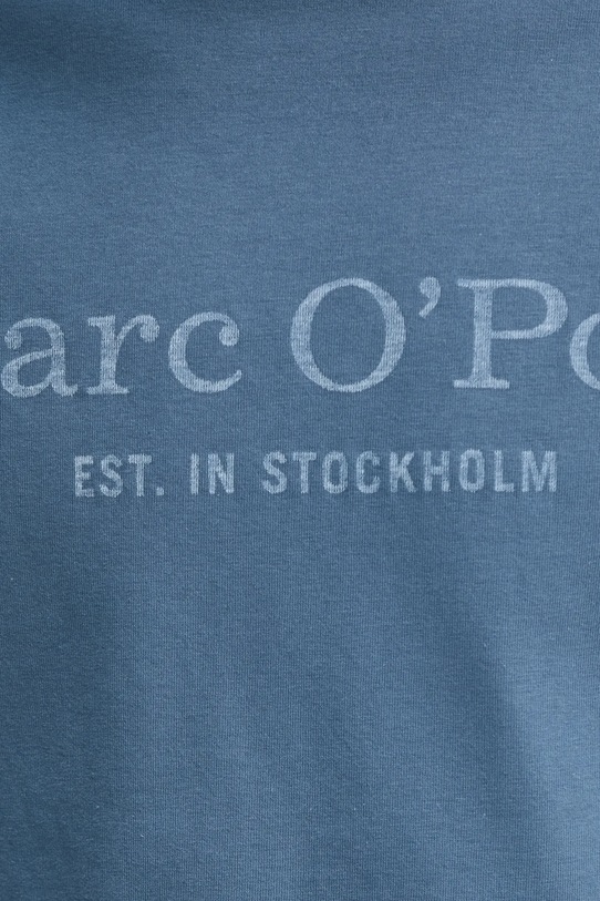Bavlněné tričko Marc O'Polo 520201251052 modrá