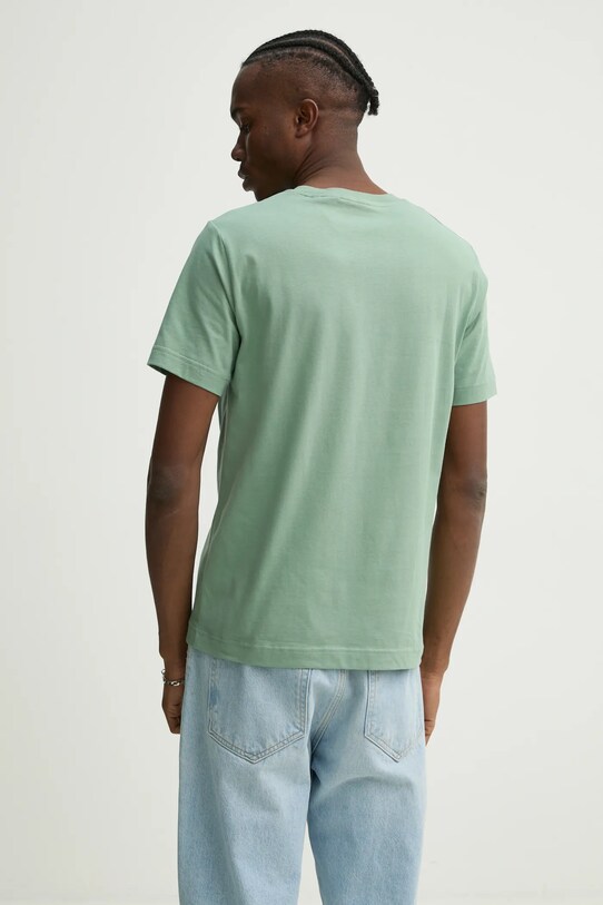 Îmbrăcăminte Marc O'Polo tricou din bumbac 520201251054 verde
