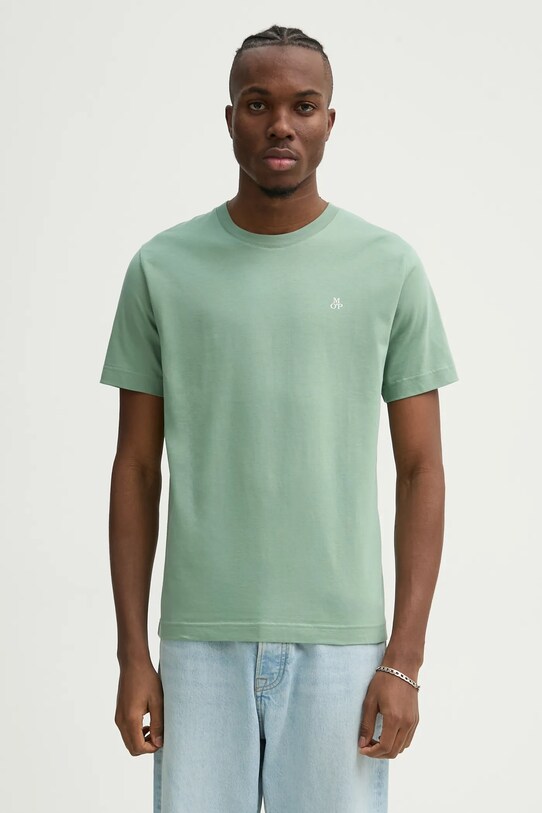 Marc O'Polo tricou din bumbac verde 520201251054