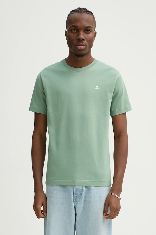 Bavlněné tričko Marc O'Polo zelená 520201251054