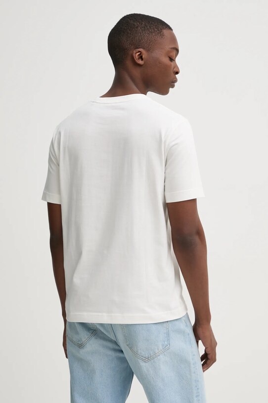 Îmbrăcăminte Marc O'Polo tricou din bumbac 520201251126 bej