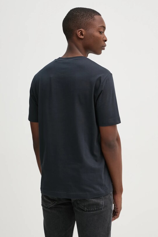 Îmbrăcăminte Marc O'Polo tricou din bumbac 520201251126 bleumarin