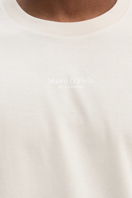 Marc O'Polo tricou din bumbac 520201251382 bej