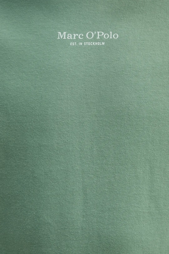 Памучна тениска Marc O'Polo 520201251382 зелен