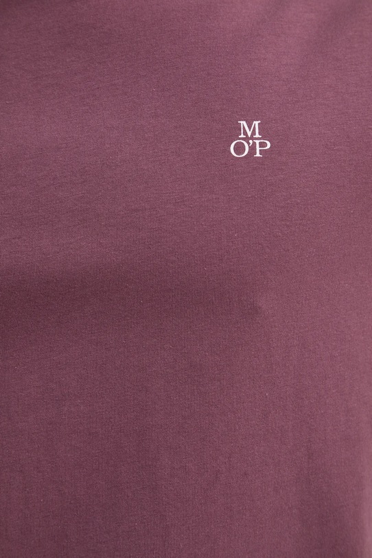 Хлопковая футболка Marc O'Polo 522201251054 бордо
