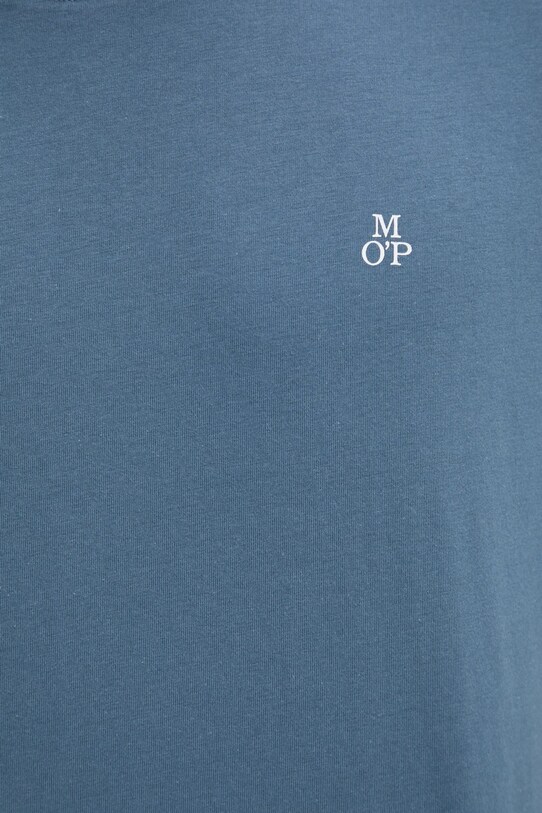 Бавовняна футболка Marc O'Polo 522201251054 блакитний