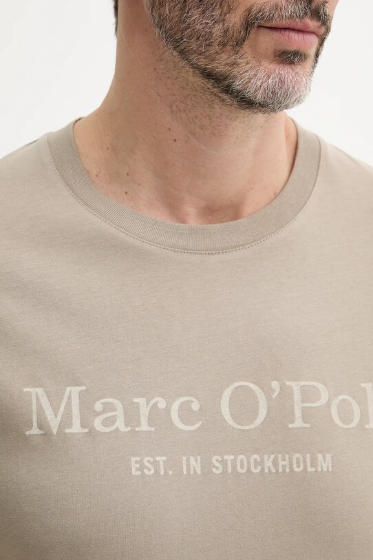 Marc O'Polo t-shirt in cotone 523201251052 marrone