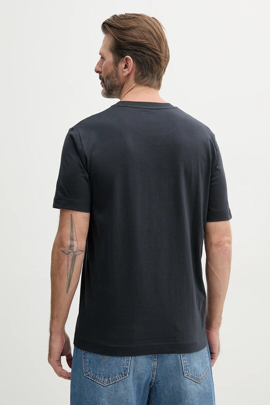 Odzież Marc O'Polo t-shirt bawełniany 523201251182 granatowy